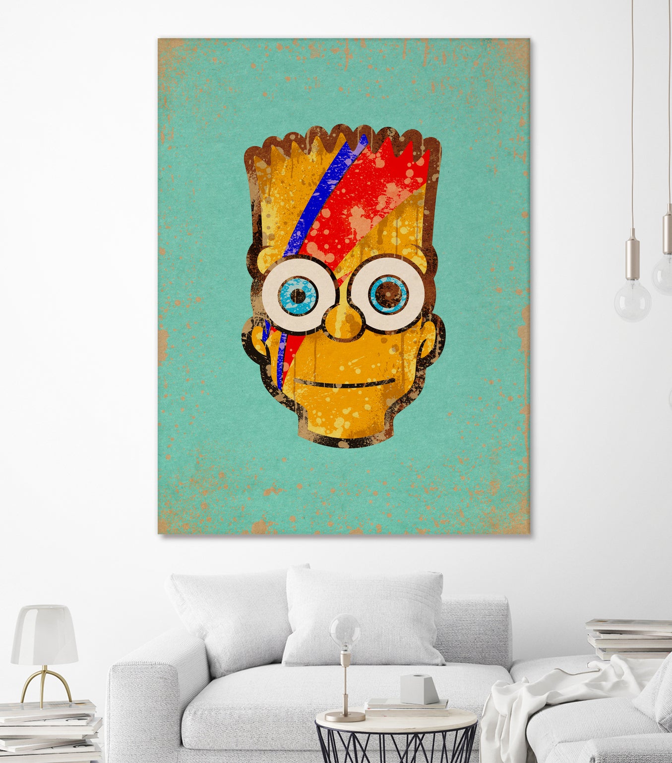 Ziggy Bartdust by Nick Beery on GIANT ART - yellow digital painting