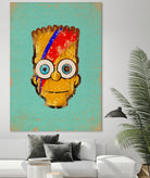 Ziggy Bartdust by Nick Beery on GIANT ART - yellow digital painting