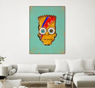 Ziggy Bartdust by Nick Beery on GIANT ART - yellow digital painting