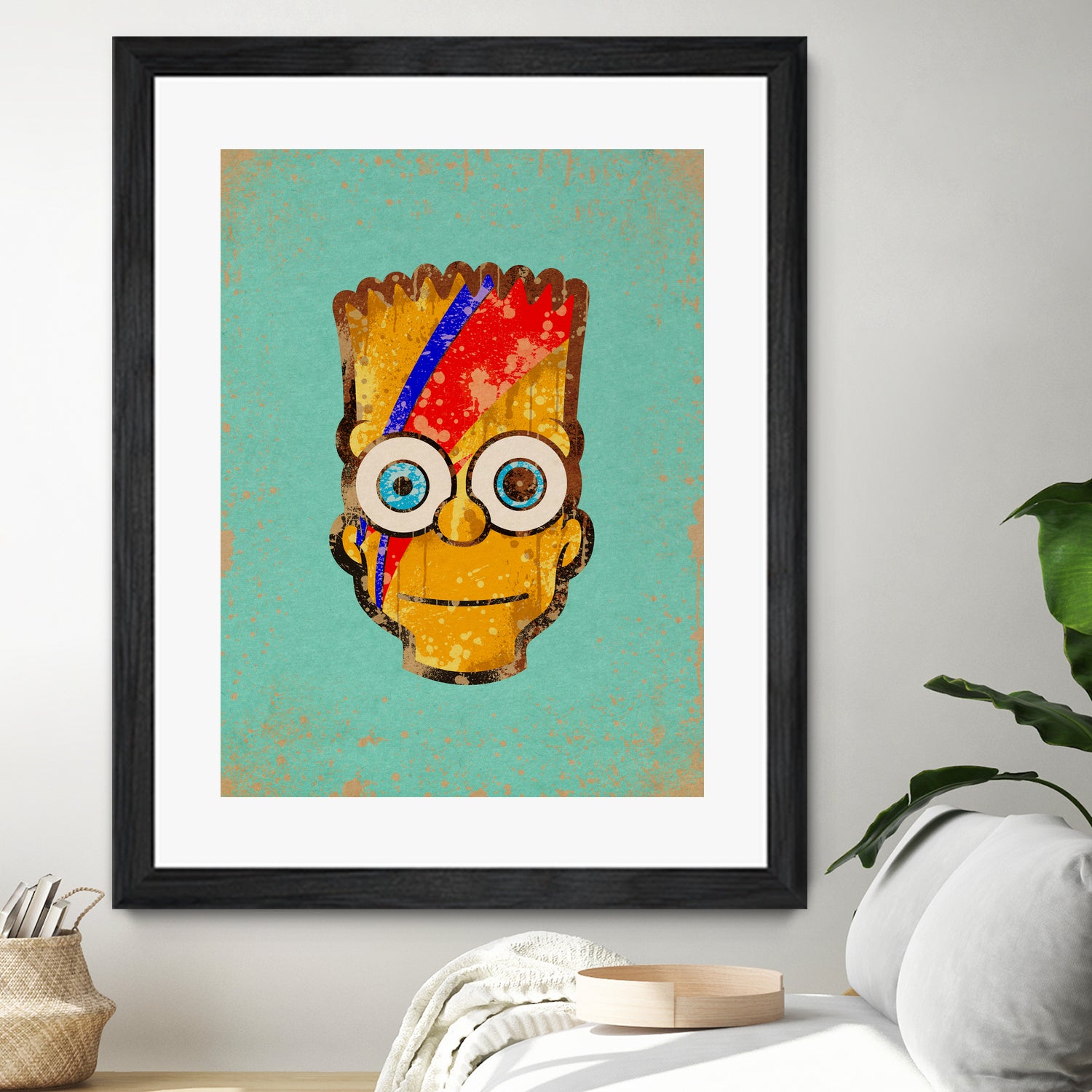 Ziggy Bartdust by Nick Beery on GIANT ART - yellow digital painting