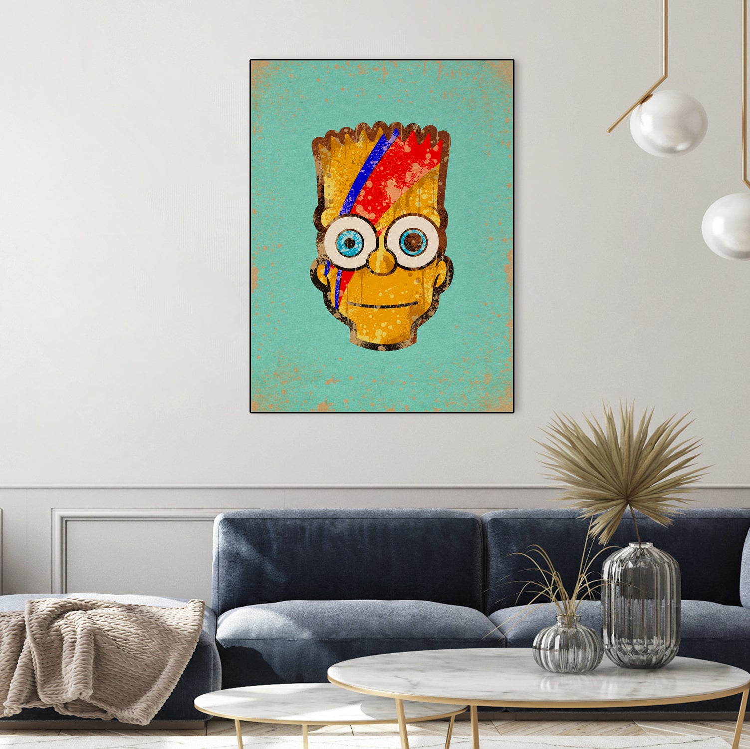 Ziggy Bartdust by Nick Beery on GIANT ART - yellow digital painting