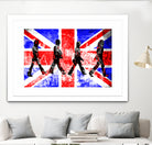 Beatles | Abbey Road | Pop Art by William Cuccio on GIANT ART - red digital painting