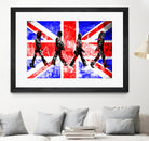 Beatles | Abbey Road | Pop Art by William Cuccio on GIANT ART - red digital painting