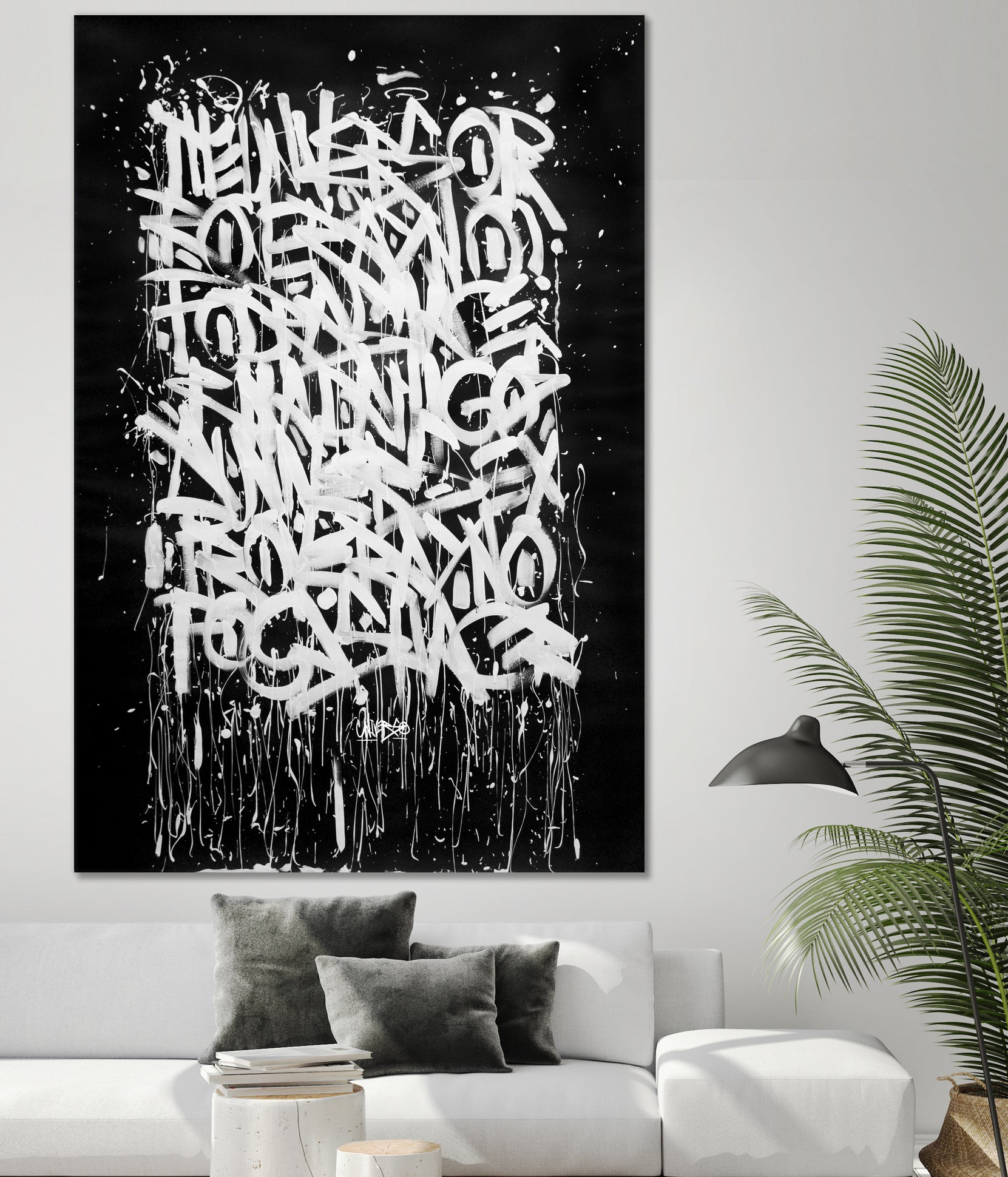 Universo by Nozvvu vvu on GIANT ART - white typography