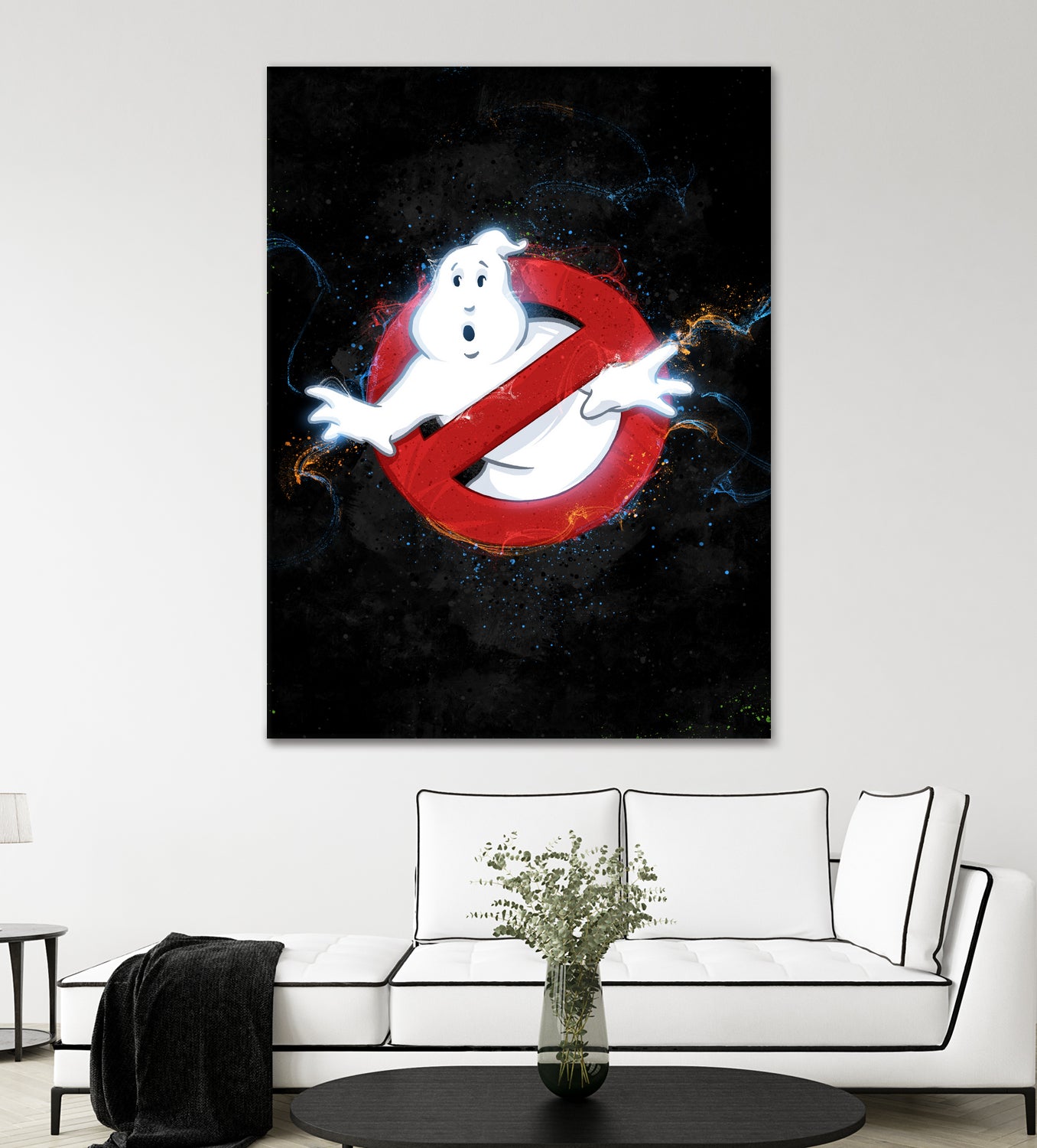 Ghostbusters by Nikita Abakumov on GIANT ART - black digital painting