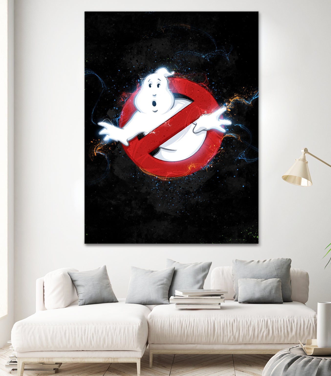 Ghostbusters by Nikita Abakumov on GIANT ART - black digital painting