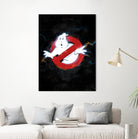 Ghostbusters by Nikita Abakumov on GIANT ART - black digital painting