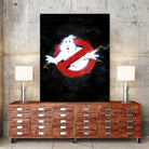 Ghostbusters by Nikita Abakumov on GIANT ART - black digital painting