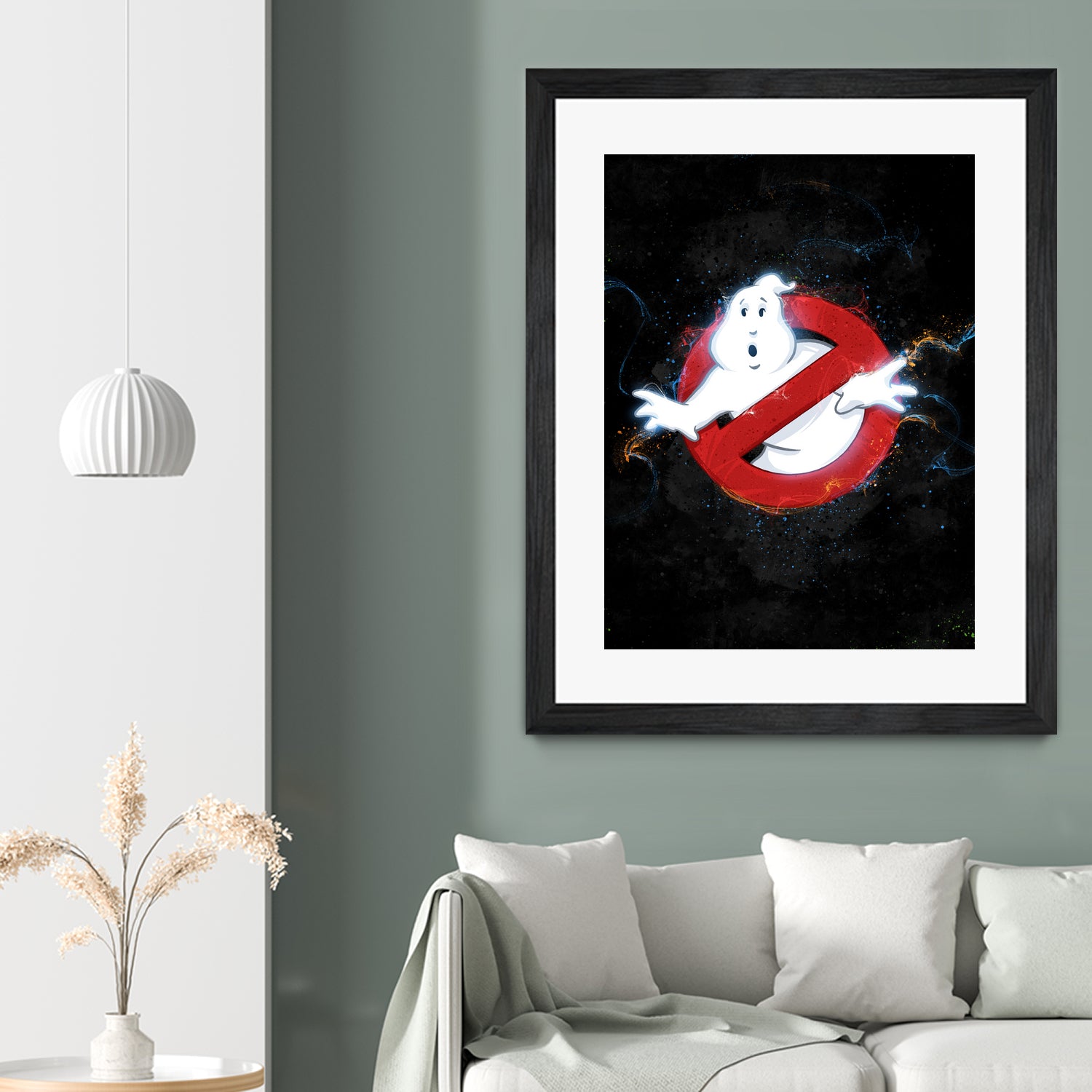 Ghostbusters by Nikita Abakumov on GIANT ART - black digital painting