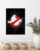 Ghostbusters by Nikita Abakumov on GIANT ART - black digital painting