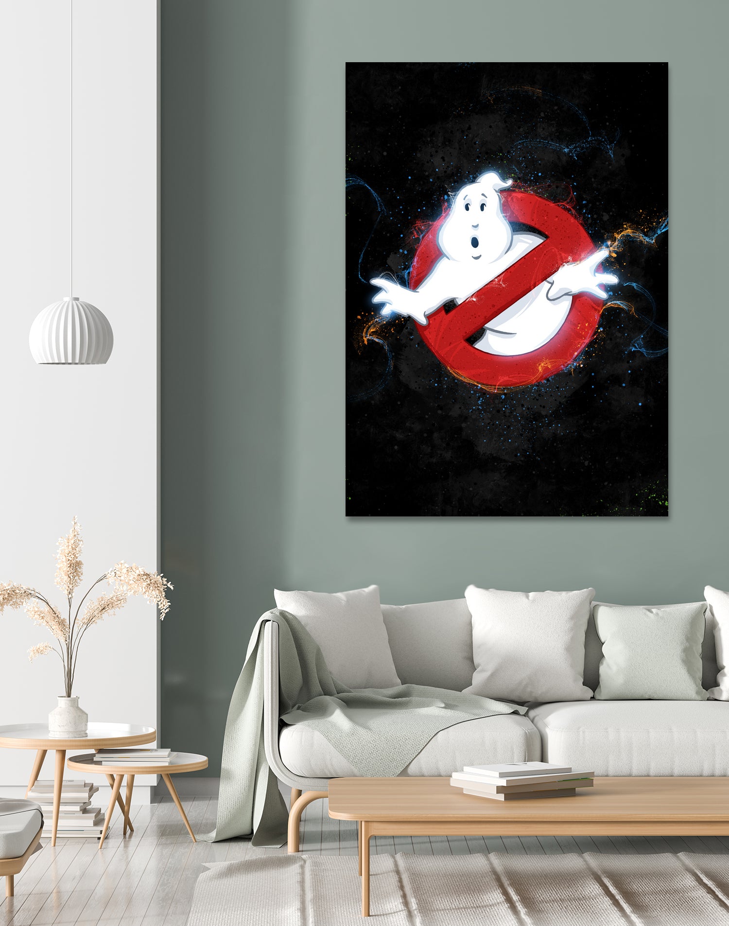 Ghostbusters by Nikita Abakumov on GIANT ART - black digital painting