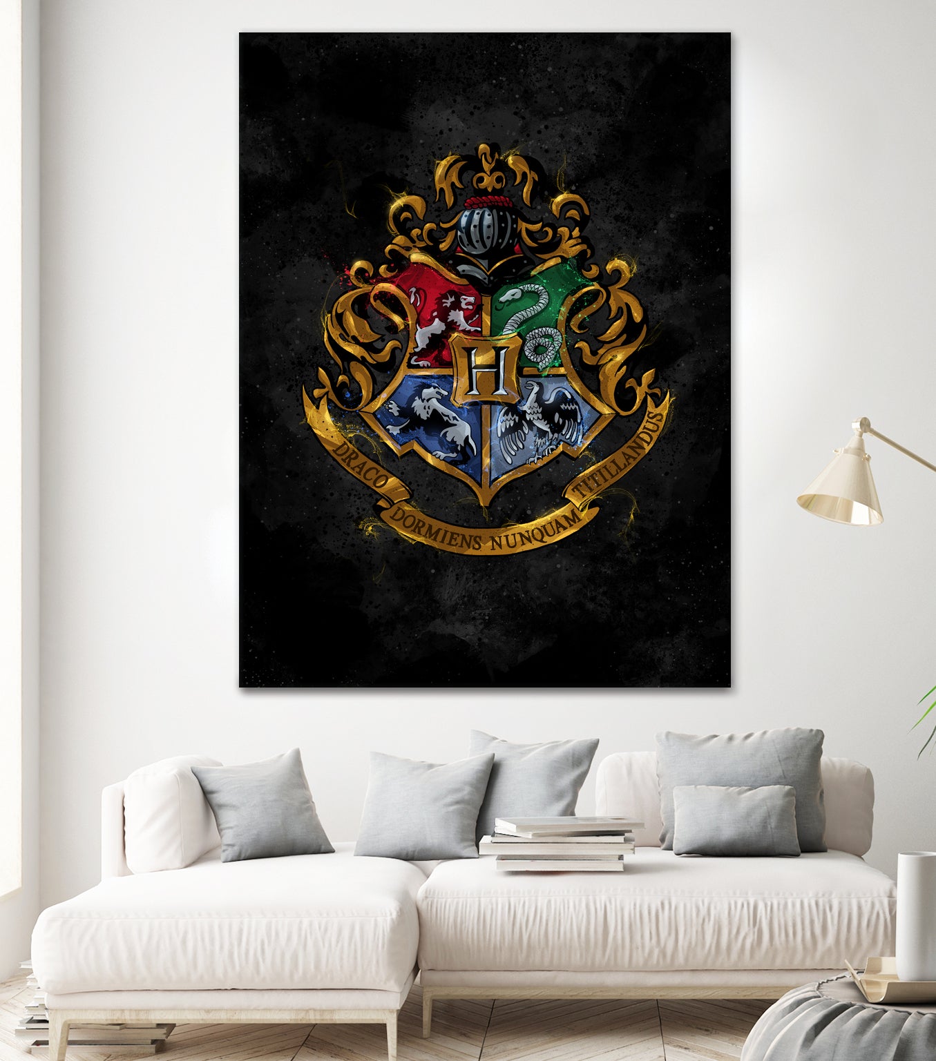 Hogwarts by Nikita Abakumov on GIANT ART - black digital painting