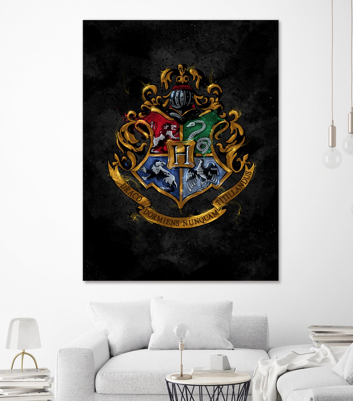 Hogwarts by Nikita Abakumov on GIANT ART - black digital painting