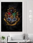 Hogwarts by Nikita Abakumov on GIANT ART - black digital painting