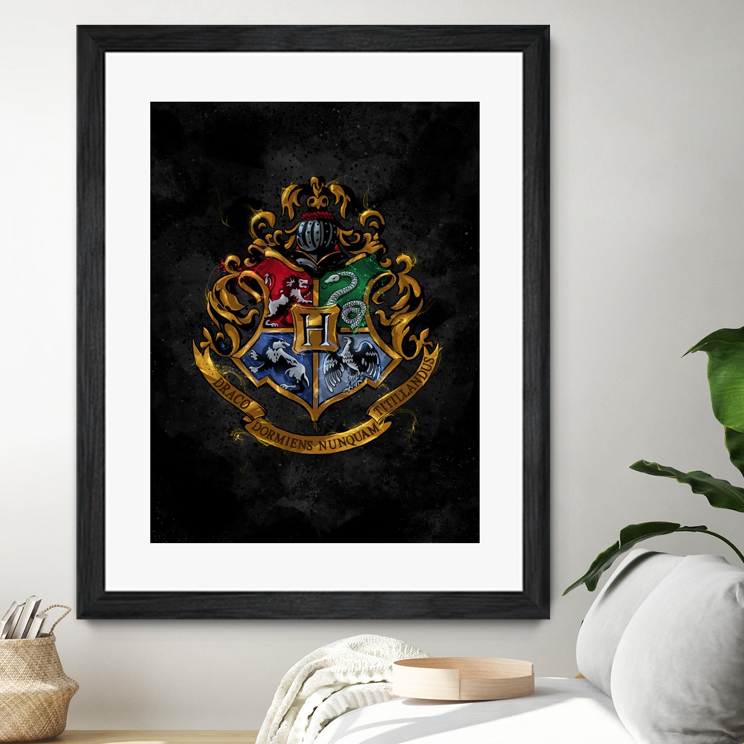 Hogwarts by Nikita Abakumov on GIANT ART - black digital painting