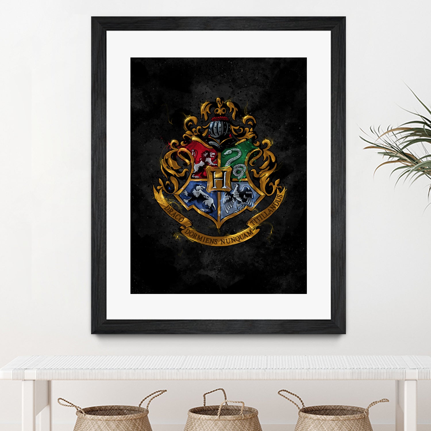 Hogwarts by Nikita Abakumov on GIANT ART - black digital painting