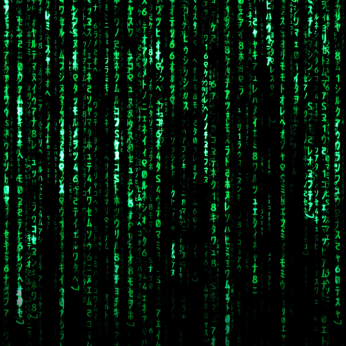 The Matrix Code - Art Print by Nikita Abakumov | GIANT ART