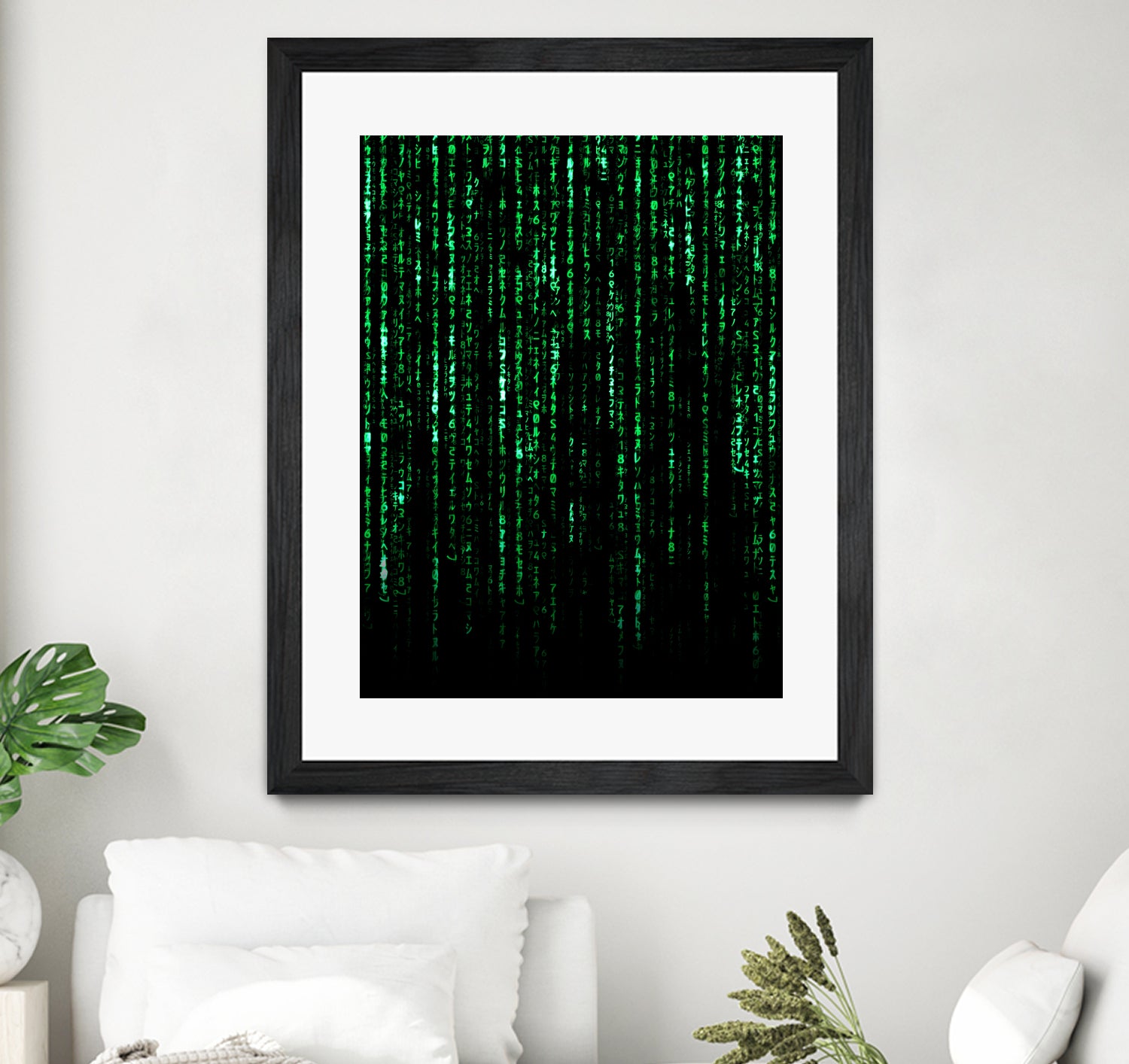 The Matrix Code by Nikita Abakumov on GIANT ART - black digital painting