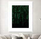 The Matrix Code by Nikita Abakumov on GIANT ART - black digital painting