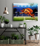 The Player by José Luis Guerrero on GIANT ART - red photo manipulation