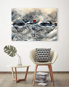 Red Sunset by Bruce Rolff on GIANT ART - gray digital painting