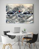 Red Sunset by Bruce Rolff on GIANT ART - gray digital painting