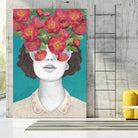 The optimist // rose tinted glasses by Laura Graves on GIANT ART - pink digital drawing