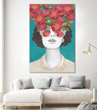 The optimist // rose tinted glasses by Laura Graves on GIANT ART - pink digital drawing