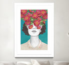 The optimist // rose tinted glasses by Laura Graves on GIANT ART - pink digital drawing