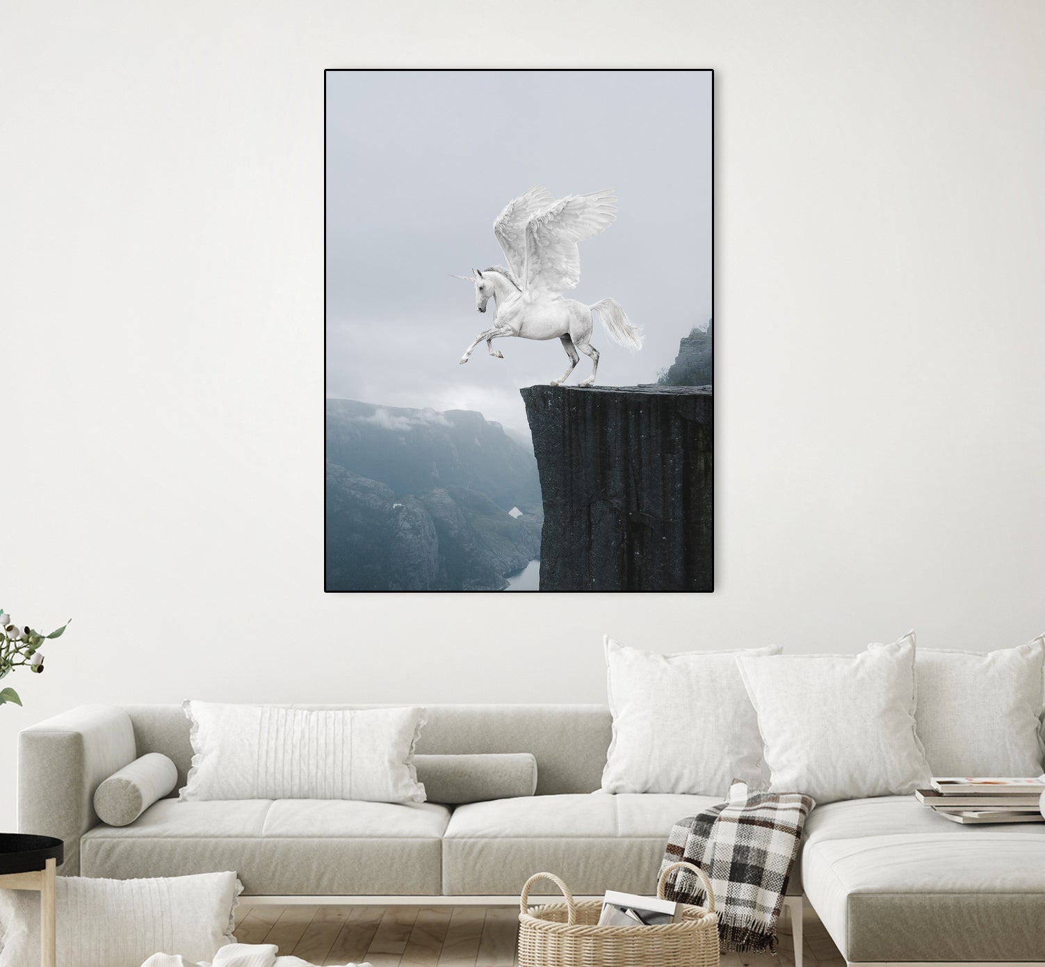 pegasus by Murat Akyol on GIANT ART - white digital painting