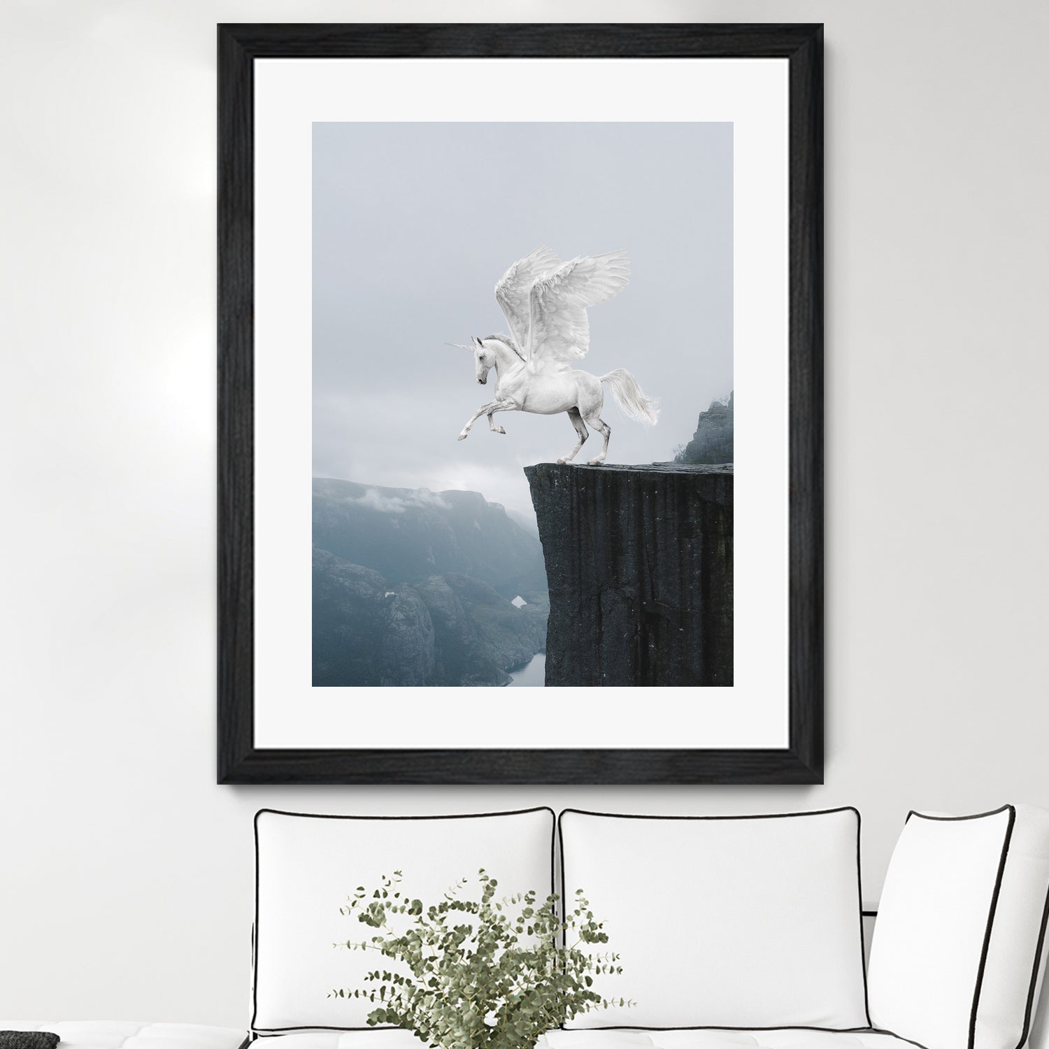 pegasus by Murat Akyol on GIANT ART - white digital painting