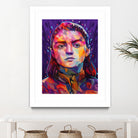 Pop Arya Stark by Alessandro Pautasso on GIANT ART - fuchsia digital painting