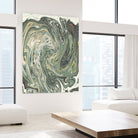 Abstract Marble Painting III by Amir Faysal on GIANT ART - gray digital painting