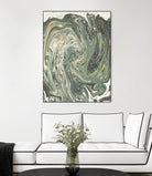 Abstract Marble Painting III by Amir Faysal on GIANT ART - gray digital painting