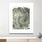 Abstract Marble Painting III by Amir Faysal on GIANT ART - gray digital painting