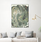 Abstract Marble Painting III by Amir Faysal on GIANT ART - gray digital painting