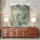 Abstract Marble Painting III by Amir Faysal on GIANT ART - gray digital painting