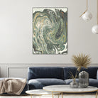 Abstract Marble Painting III by Amir Faysal on GIANT ART - gray digital painting