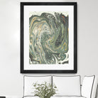 Abstract Marble Painting III by Amir Faysal on GIANT ART - gray digital painting