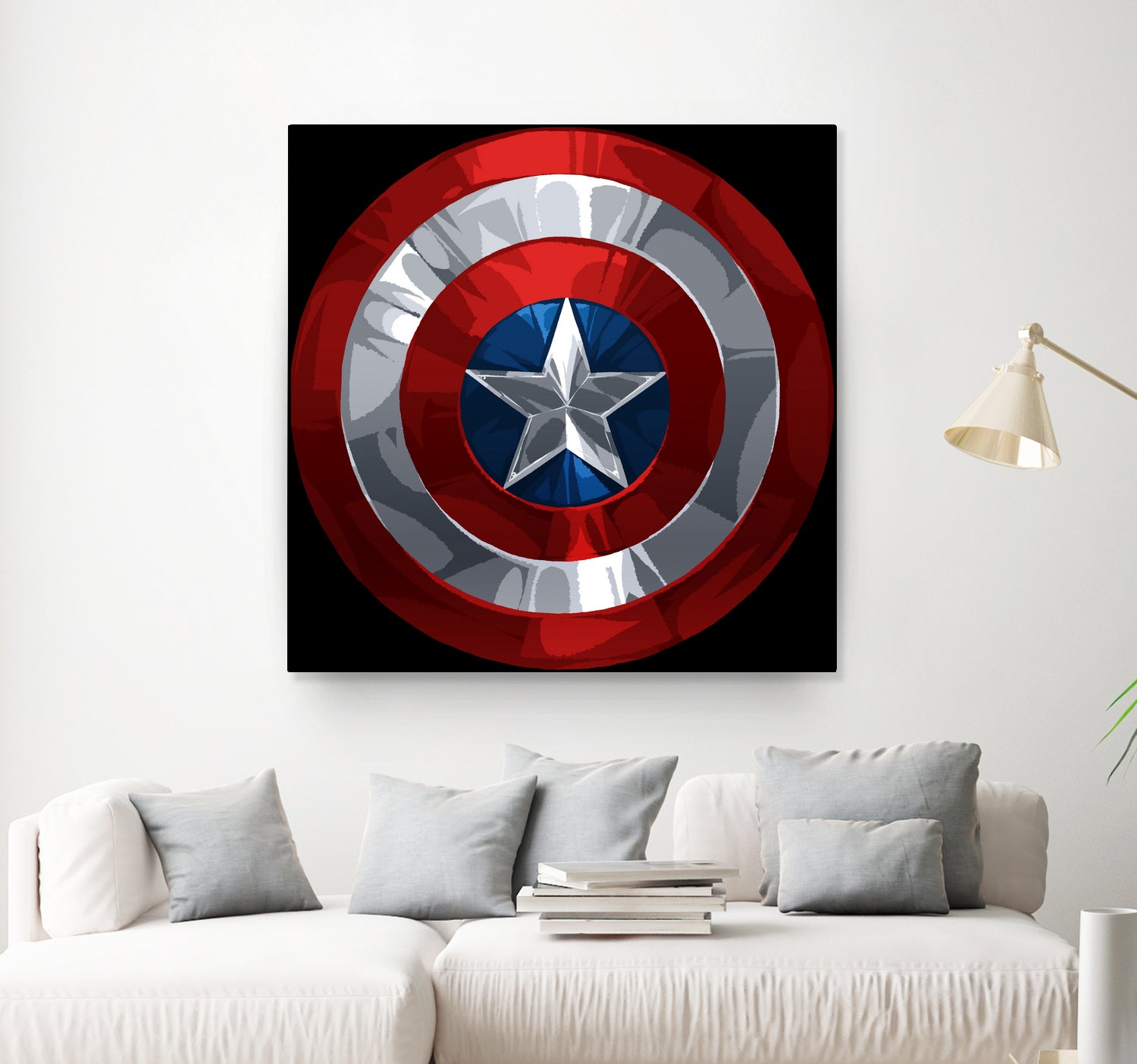 The Shield by Nikita Abakumov on GIANT ART - black digital painting