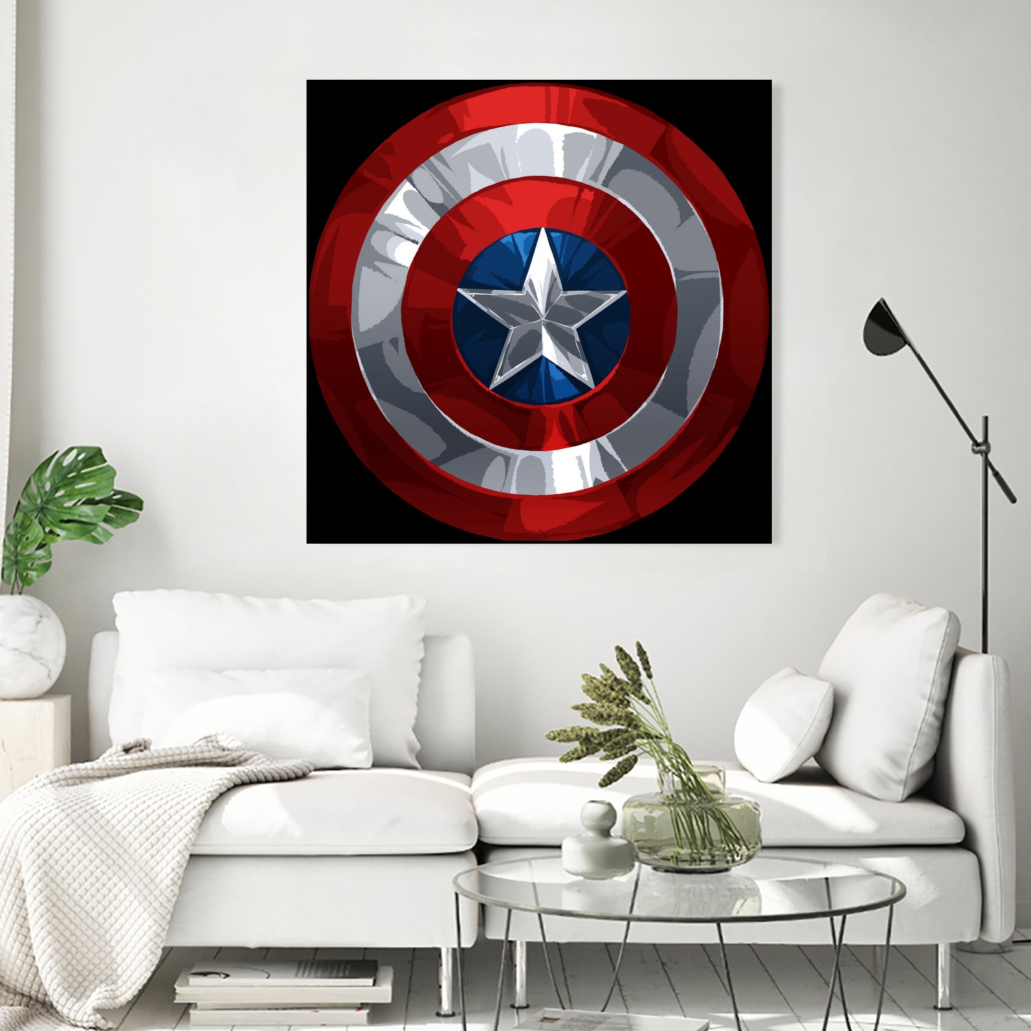 The Shield by Nikita Abakumov on GIANT ART - black digital painting