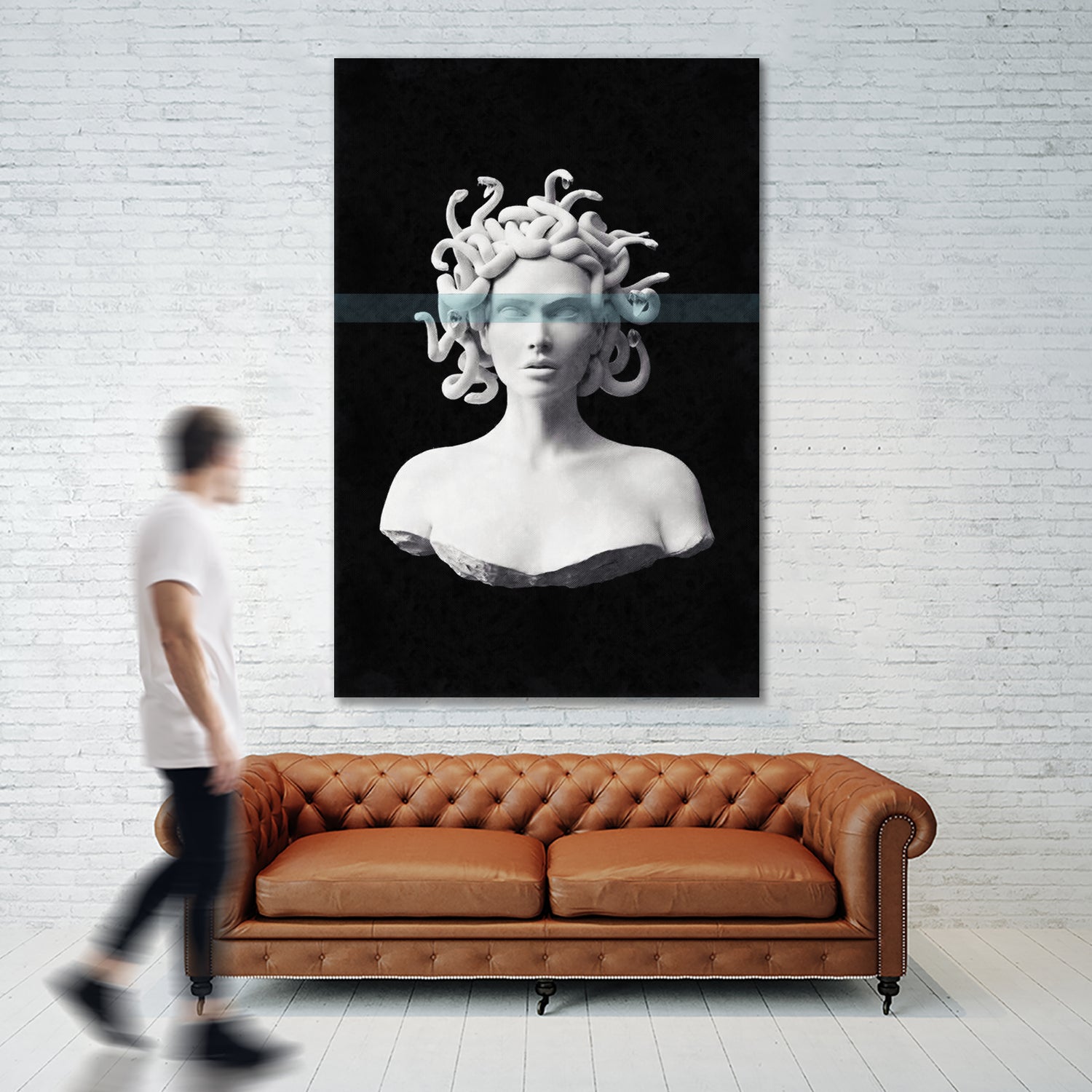 Medusa by Menelaos Trompoukis on GIANT ART - black digital painting