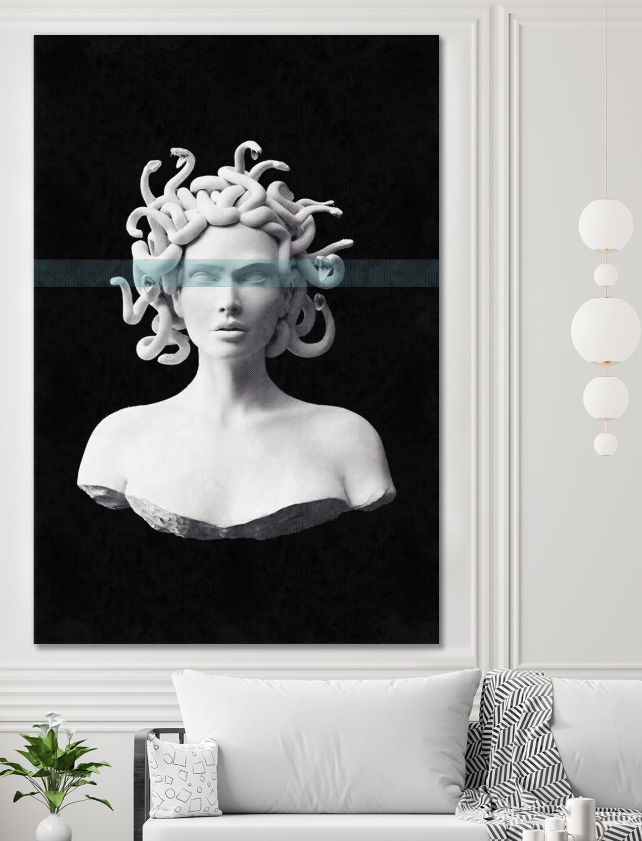 Medusa by Menelaos Trompoukis on GIANT ART - black digital painting