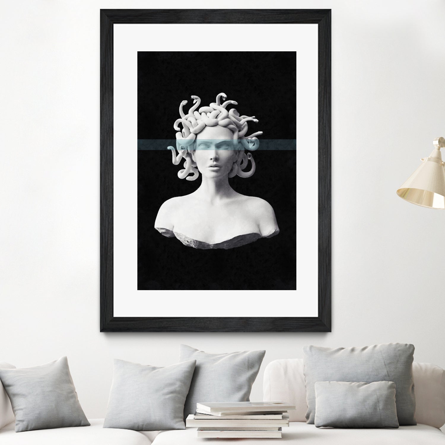 Medusa by Menelaos Trompoukis on GIANT ART - black digital painting