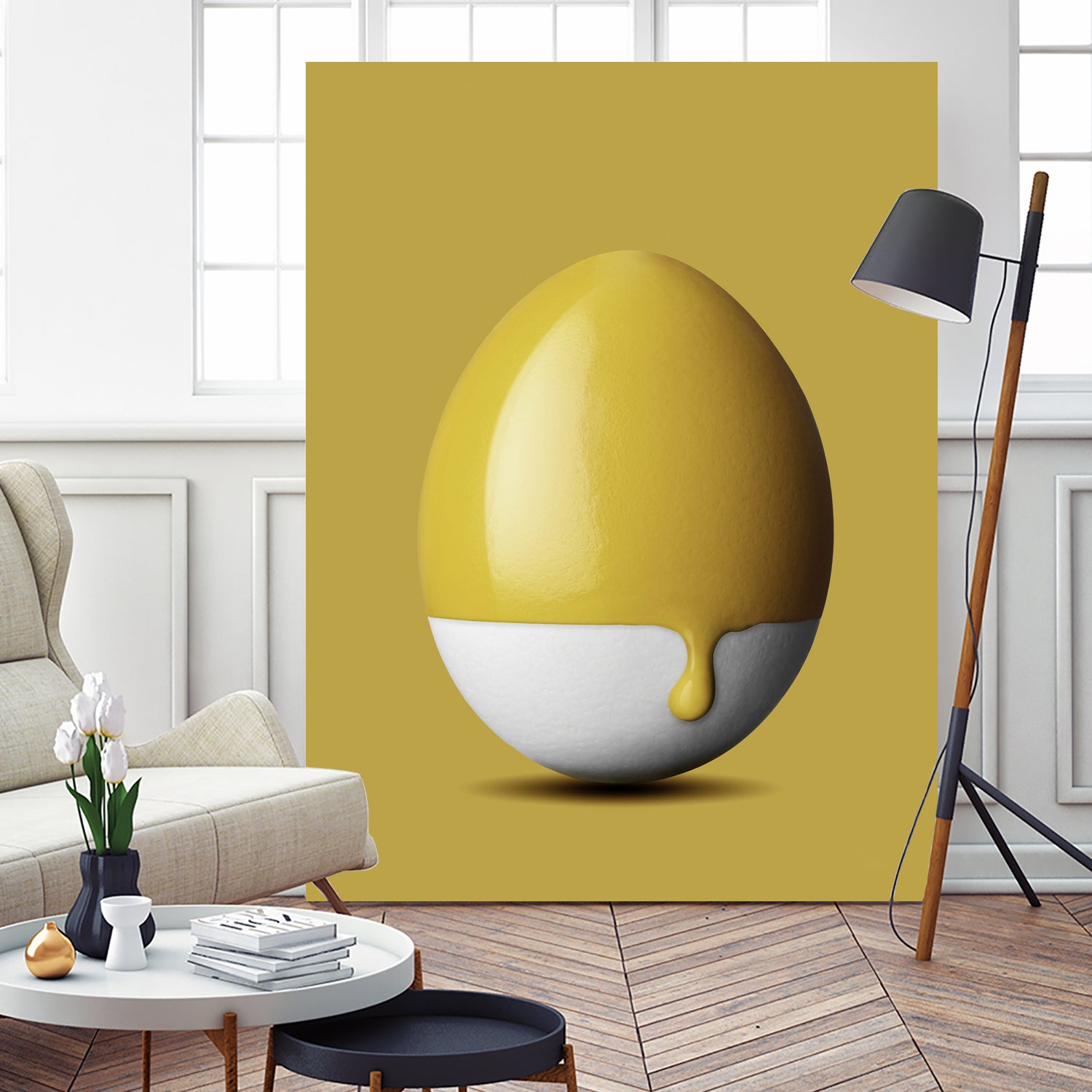 7751 C by Olivier Pasqual on GIANT ART - yellow photo manipulation