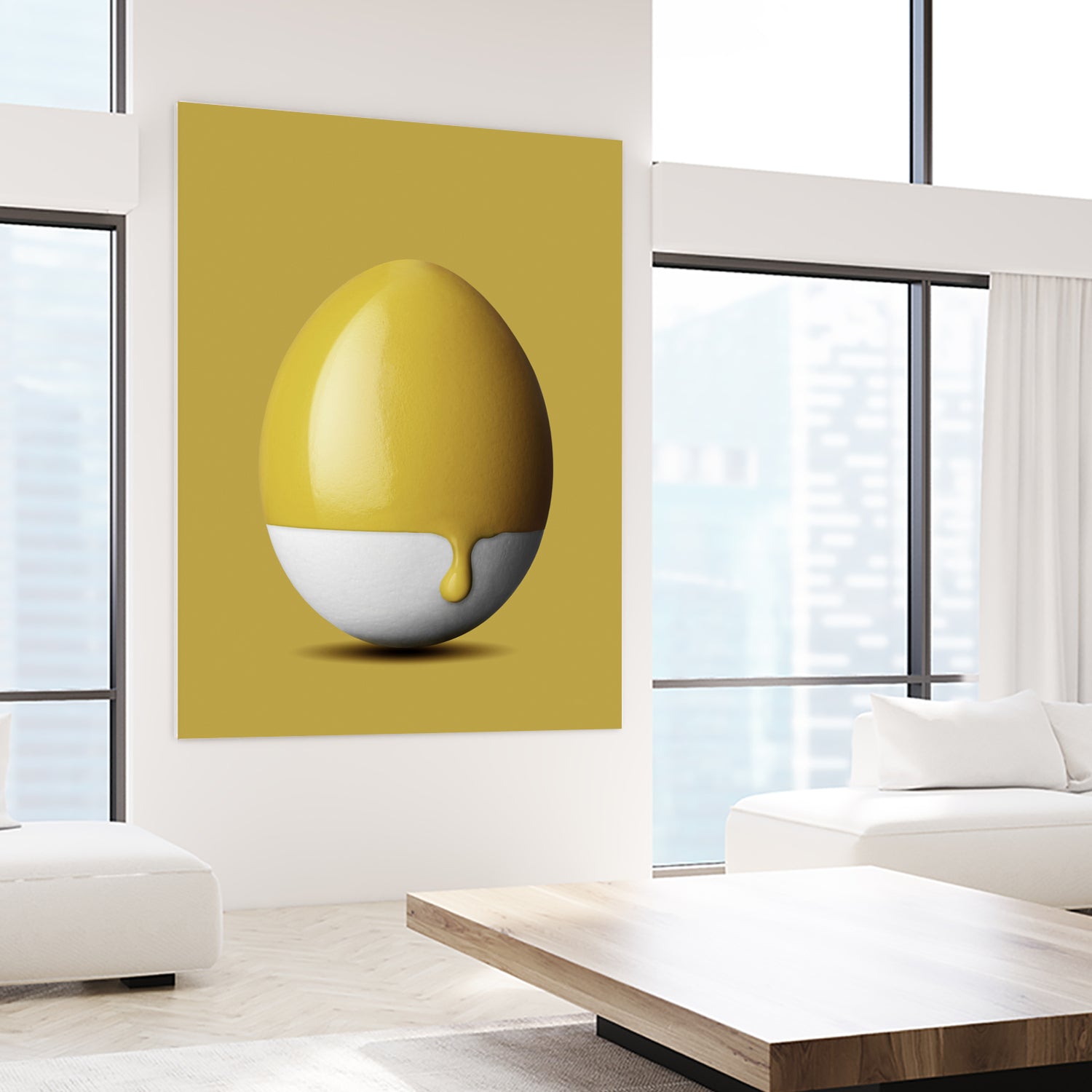 7751 C by Olivier Pasqual on GIANT ART - yellow photo manipulation