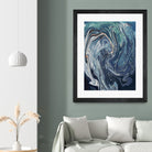 Abstract Marble Painting by Amir Faysal on GIANT ART - gray digital painting