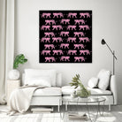 Pink Tiger by Vanka Manitarka on GIANT ART - pink digital painting