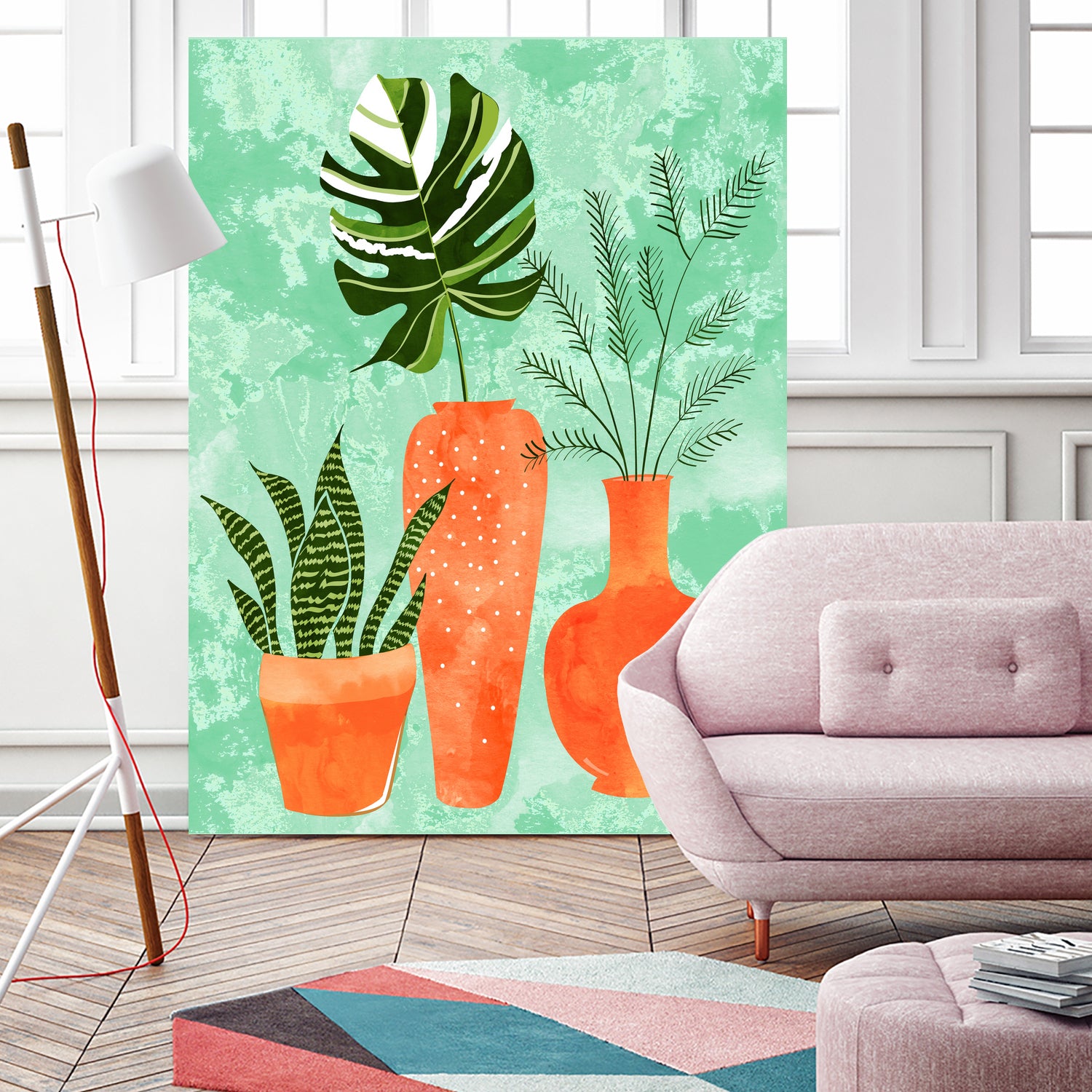 Water My Plants by Uma Gokhale on GIANT ART - green digital painting