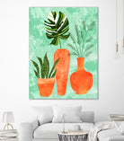 Water My Plants by Uma Gokhale on GIANT ART - green digital painting